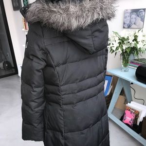 Floor length Calvin Klein trench coat (M) unique!